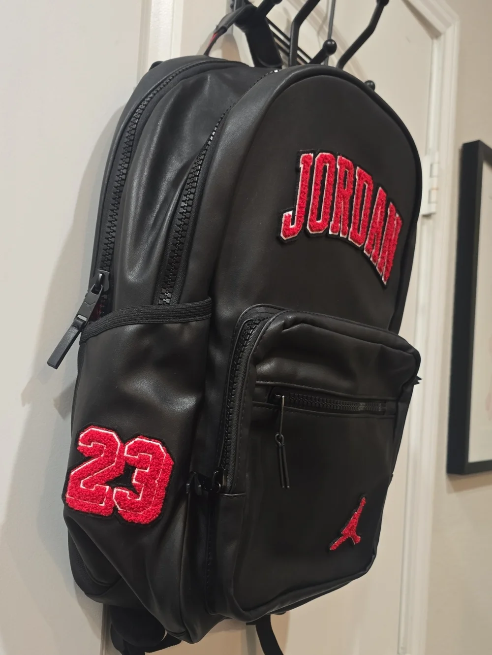 Jordan Borough Varsity Backpack- Black/Red